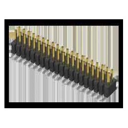 1 pcs - Samtec FTSH Series Straight Through Hole Pin Header, 20 Contact(s), 1.27mm Pitch, 2 Row(s), Unshrouded