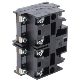 1 pcs - Schneider Electric Limit Switch Contact Block, XAC, XACB, 2NO