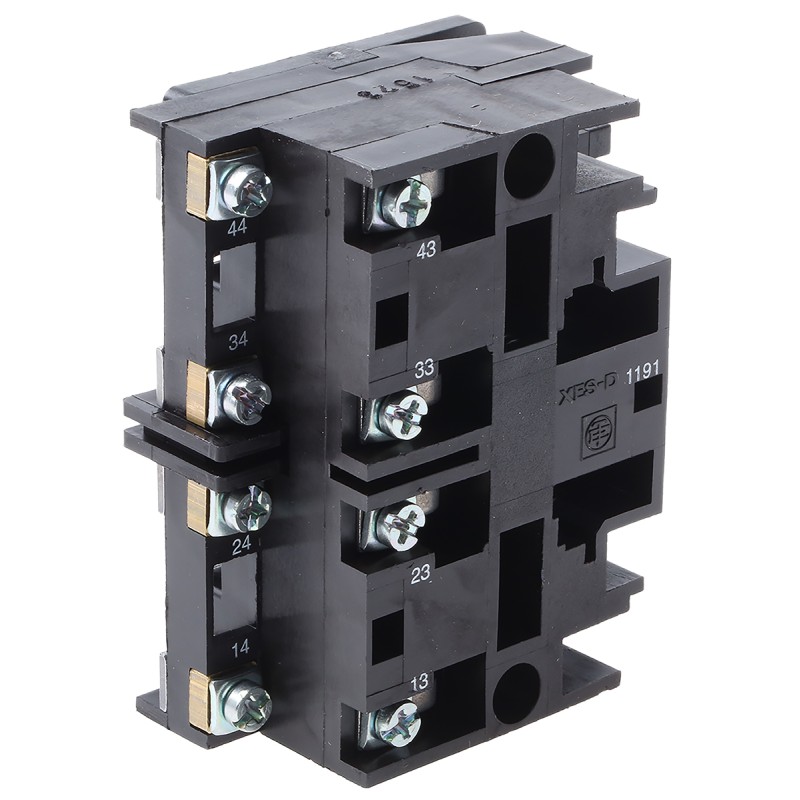1 pcs - Schneider Electric Limit Switch Contact Block, XAC, XACB, 2NO