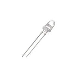 10 pcs : VLCS5830 - Standard LEDs - Through Hole Red Non-Diff