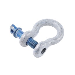 1 pcs - RS PRO Bow Shackle, Zinc Plated Steel, 0.75t