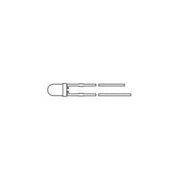 10 pcs : WP7113PD1BT/BD-P22 - Photodiodes 5mm PHOTODIODE