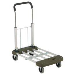 1 pcs - RS PRO Foldable Flatbed Platform Trolley, 930 x 440 x 570mm, 150kg Load