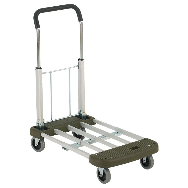 1 pcs - RS PRO Foldable Flatbed Platform Trolley, 930 x 440 x 570mm, 150kg Load