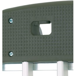 1 pcs - RS PRO Foldable Flatbed Platform Trolley, 930 x 440 x 570mm, 150kg Load