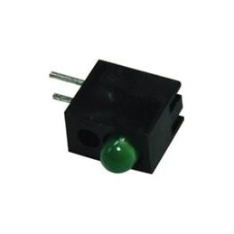 10 pcs : LTL-155GHA - LED Circuit Board Indicators Housing LED ThruHole 3mm Green