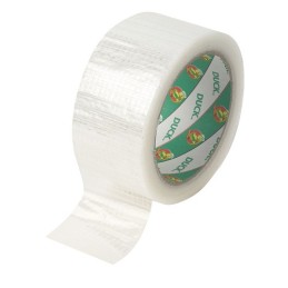 1 pcs - DUCK TAPE Duck Tape 222150 Duct Tape, 20m x 50mm, Clear, Gloss Finish