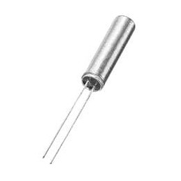 10 pcs : FKT38EIHQ0.032768-BAG1K - Crystals Pin Through Tuning Fork Crystal, 32.768 kHz Tolerance 20.0 ppm, -20 To +60C, 12.5pF,