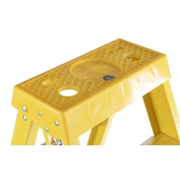 1 pcs - RS PRO Fibreglass 6 steps Step Ladder, 1.6m platform height