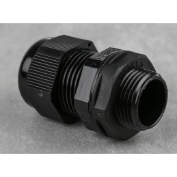 1 Bag of 5 - RS PRO Black Nylon Cable Gland, M20 Thread, 6mm Min, 12mm Max, IP68