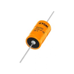 1 pcs - EPCOS 1000μF Polymer Aluminium Capacitor 35V dc, Axial, Through Hole - B40600B7108M001