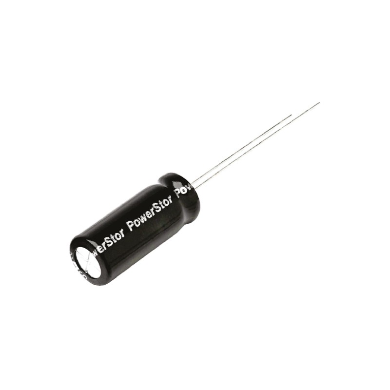 1 pcs - Eaton 0.22F Supercapacitor -20 - +80% Tolerance, 2.5V dc, Through Hole