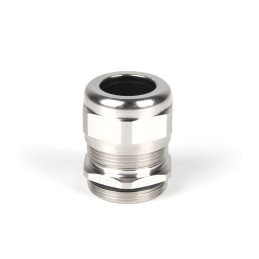 1 Bag of 10 - RS PRO Nickel Plated Brass Cable Gland, M32 Thread, 13mm Min, 20mm Max, IP68