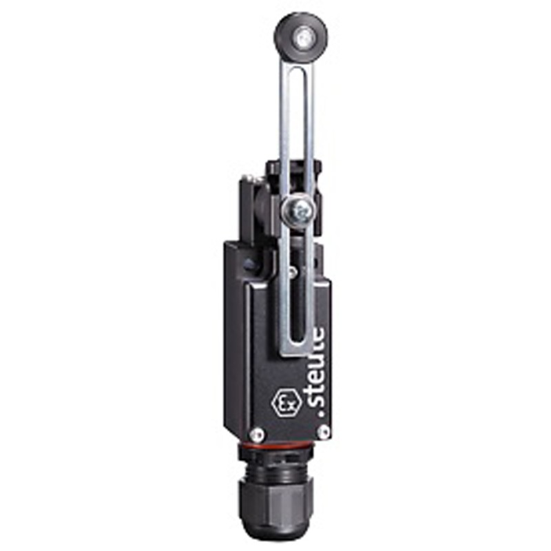 1 pcs - Steute Ex 97 Series Lever Limit Switch, NO/NC, IP66, IP67, IP69, DPST, Thermoplastic Housing, 500V ac Max, 4A Max