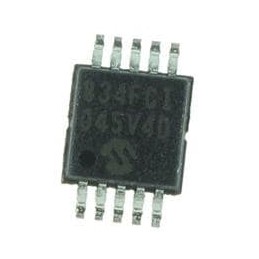 10 pcs : MCP73834-FCI/UN - Battery Management Charge Management Controllers