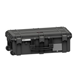 1 pcs - GT Line Mod. 7626.B Waterproof Watertight Case With Wheels, 832 x 466 x 279mm