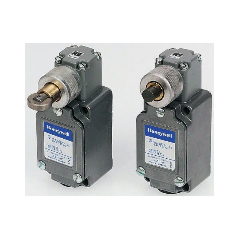 1 pcs - Honeywell Plunger Limit Switch, NO/NC, IP67, SPDT, Die Cast Zinc Housing, 480V ac Max, 10A Max