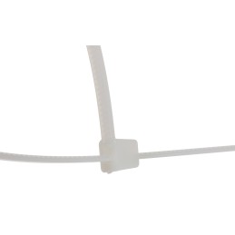1 Bag of 100 - HellermannTyton Cable Tie, 390mm x 4.6 mm, Natural Polyamide 6.6 (PA66), Pk-100