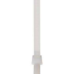 1 Bag of 100 - HellermannTyton Cable Tie, 390mm x 4.6 mm, Natural Polyamide 6.6 (PA66), Pk-100