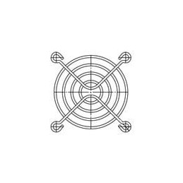 10 pcs : FG-6 - Fan Filters & Accessories Fan Finger Guard, 60mm, Metal