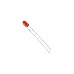 10 pcs : VAOL-3MAE2 - Standard LEDs - Through Hole Red Diffused 640nm 80mcd