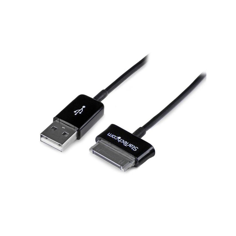 1 pcs - StarTech.com USB 2.0 Cable, Male USB A to Male Samsung Dock Cable, 1m