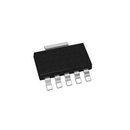 10 pcs : MCP1793T-3302H/DC - LDO Voltage Regulators 100mA, 3.3V regulated output, 5 pins package with SHDN feature