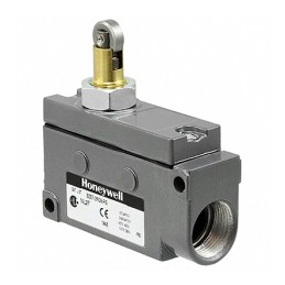 1 pcs - Honeywell Roller Plunger Limit Switch, NO/NC, IP50, SPDT, Die Cast Aluminium Housing, 125V ac Max, 15A Max