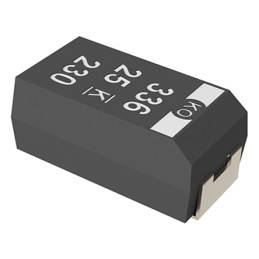 1 pcs - Kemet 100μF Surface Mount Polymer Capacitor, 25V dc