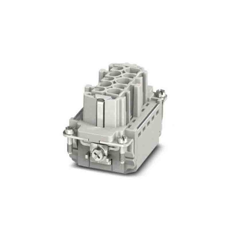 1 pcs - Phoenix Contact Heavy Duty Power Connector Insert, 16A, Female, HC-B10 Series, 10 Contacts