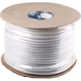 1 Reel of 100 M - RS PRO 3 Core Power Cable, 1.5 mm², 100m, White, Fire Performance, 500 V