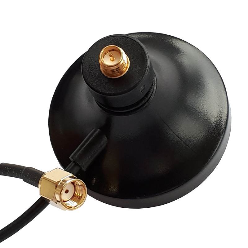 1 pcs - Siretta DELTA/MAGMOUNT/SMAFRP/SMAMRP/2M/19 Antenna with SMA RP Connector