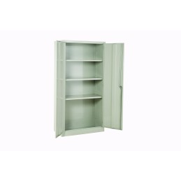 1 pcs - RS PRO Mild Steel Lockable 2 Door Cabinet, 1830mm x 915mm x 457mm