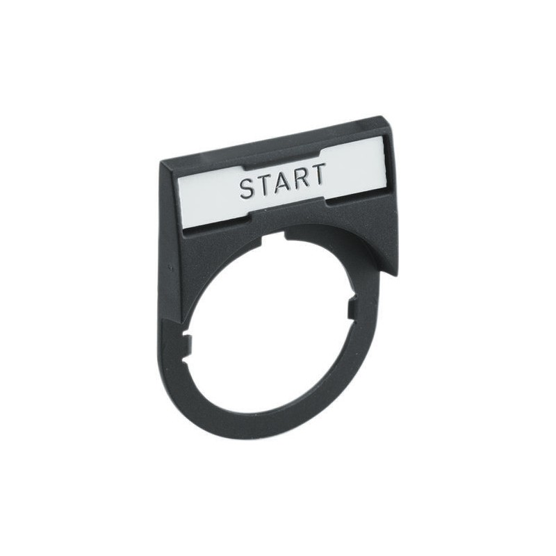 1 pcs - Allen Bradley Legend Holder for Use with 800F Series, Reverse