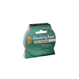 1 pcs - DUCK TAPE 232316 Beige Masking Tape 25mm x 25m