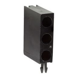 10 pcs : H-320C-LP - LED Mounting Hardware LED Holder 3mm 3 Level Black