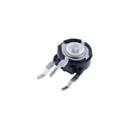 10 pcs : PT6KH-502A2020-PM - Trimmer Resistors - Through Hole 6mm carbon through hole potentiometer, Horizontal adjust, 5K Ohm r