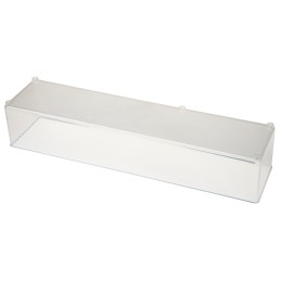 1 pcs - Raaco Transparent PP Compartment Box, 47mm x 55mm x 235mm