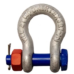 1 pcs - RS PRO Bow Shackle, Alloy Steel, 0.5t
