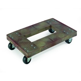 1 pcs - RS PRO Plastic Dolly, 350kg Load, 405mm W x 610mm L x 125mm H