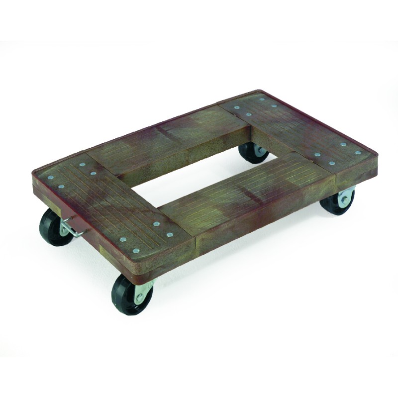 1 pcs - RS PRO Plastic Dolly, 350kg Load, 405mm W x 610mm L x 125mm H