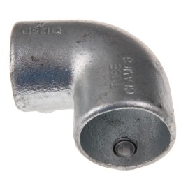 1 pcs - RS PRO M6 2-Way Connector Connecting Component, Strut Profile Type 3, Round Tube Size Type 3