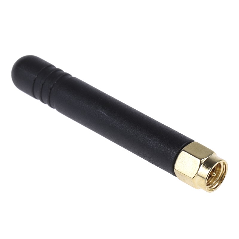 1 pcs - RF Solutions ANT-GHEL2-SMA Stubby Omnidirectional Antenna with SMA Connector, 2G (GSM/GPRS)