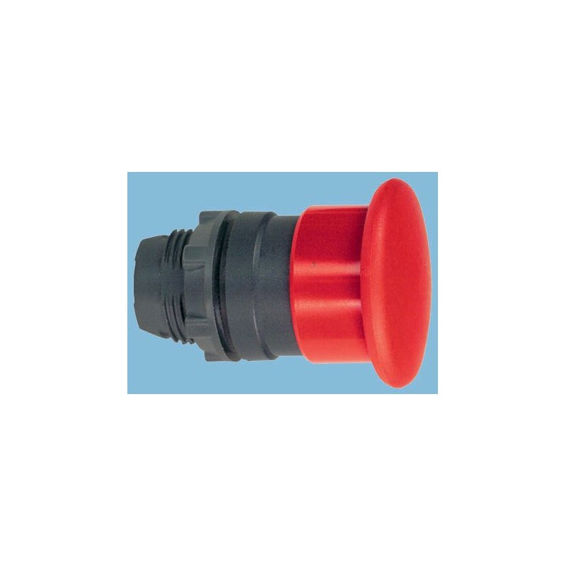 1 pcs - Schneider Electric Harmony XB5 Series Red Spring Return Push Button Head, 22mm Cutout, IP66, IP69K