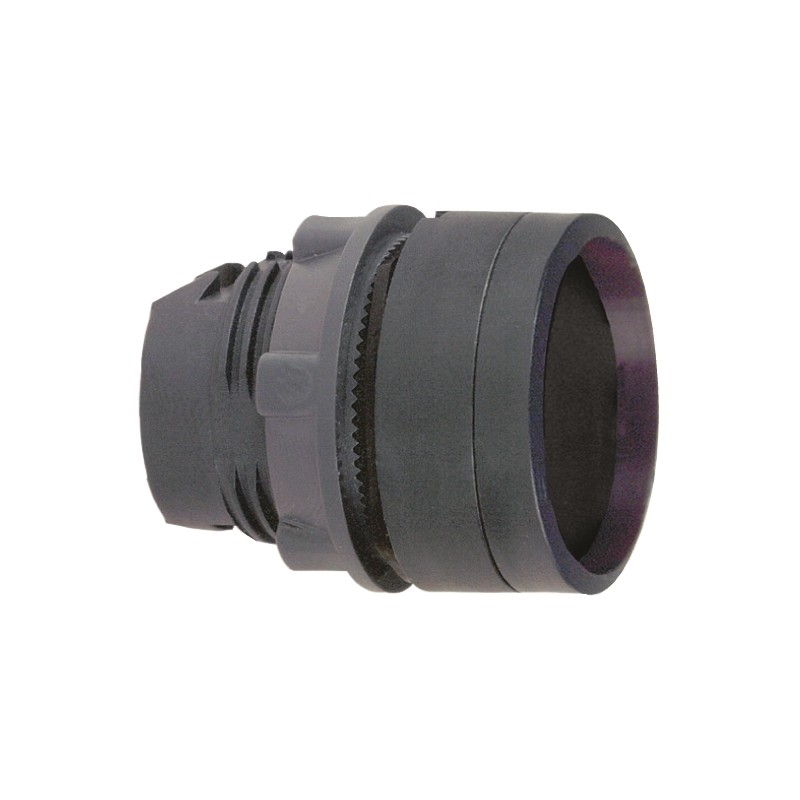 1 pcs - Schneider Electric Harmony XB5 Series Black Spring Return Push Button Head, 22mm Cutout, IP66, IP67, IP69K