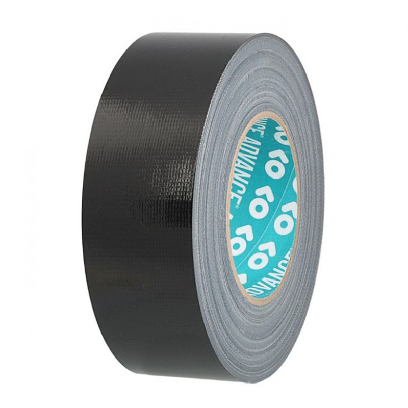 1 pcs - Advance Tapes AT175 Duct Tape, 50m x 50mm, Black