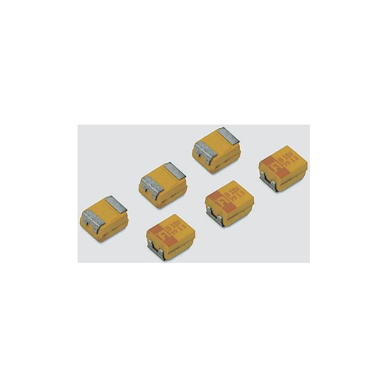 1 pcs - KYOCERA AVX 47μF MnO2 Tantalum Capacitor 25V dc, TPS Series