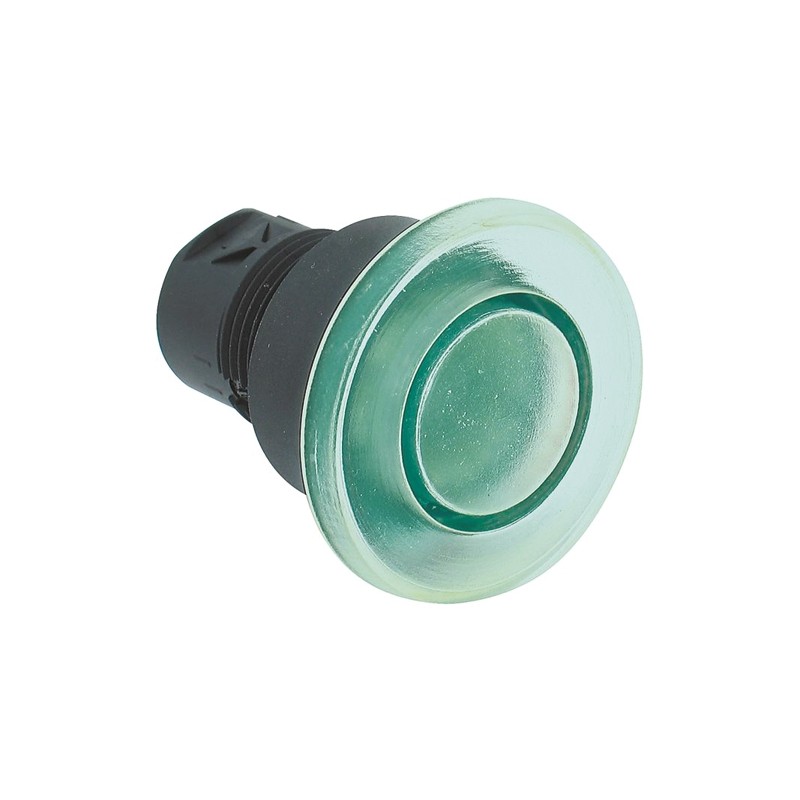 1 pcs - Allen Bradley 800F Series Green Illuminated Momentary Push Button Head, 22mm Cutout, IP65