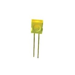10 pcs : SSL-LX4673YD-LA20 - Standard LEDs - Through Hole 4x7mm Rect Yellow
