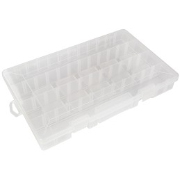 1 pcs - Plano 23 Cell PP, Adjustable Compartment Box, 47.63mm x 355.6mm x 228.6mm